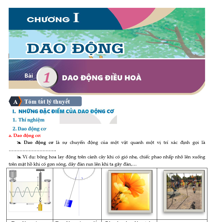 Vở Ghi Học Sinh Vật Lý 11 sách Kết nối tri thức - HK1